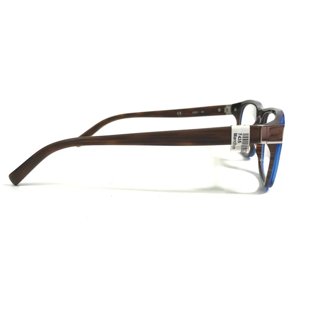 Calvin Klein CK7886 414 Eyeglasses Frames Brown Blue Horn Full Rim 53-17-135